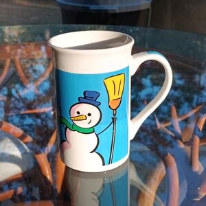 Royal Norfolk Mug Holiday Coffee/Tea/ Hot Chocolate Snowman